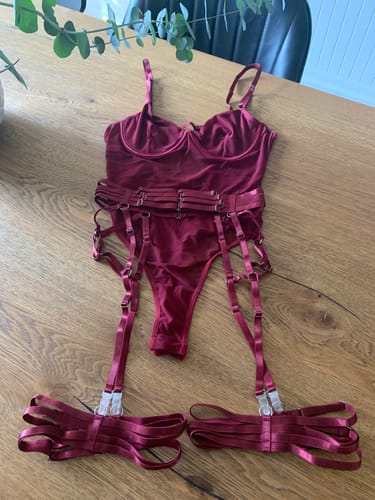 Customer photo review of Stella's See Through Bodysuit