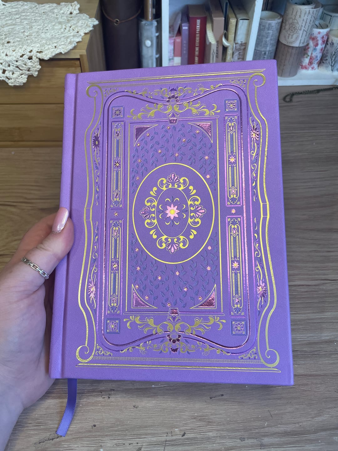 Customer photo review of Literati Notebook - Wisteria