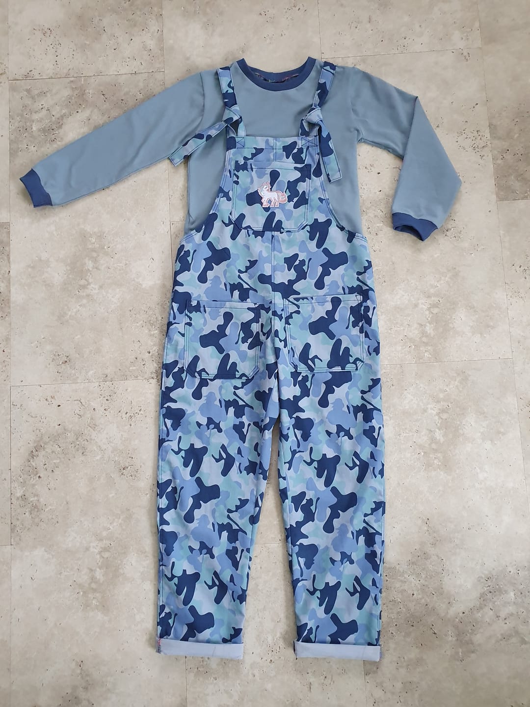 Customer photo review of Camouflage Cotton Fabric