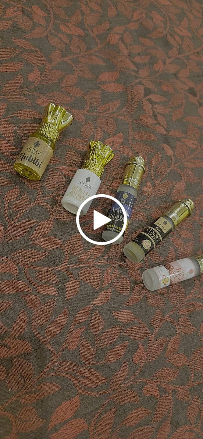 Customer video review of Al Ahmed Premium Habibi Attar Roll on Perfume | Long lasting Fragrance Perfume For Men and Women | 100% Alcohol Free Attar Perfume | Artisanal Perfume Oil (6ml)