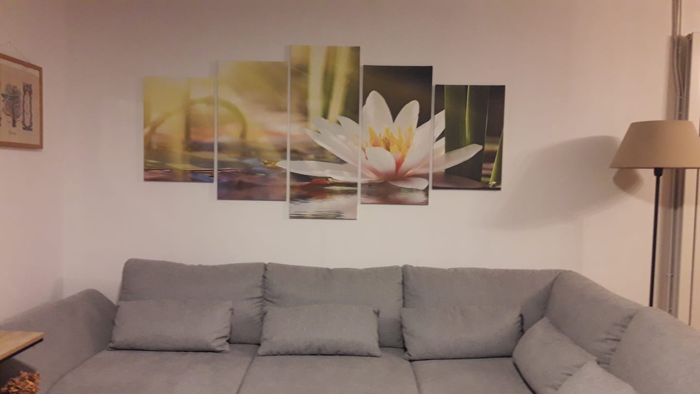 Customer photo review of Tableau Fleur de Lotus Relaxante