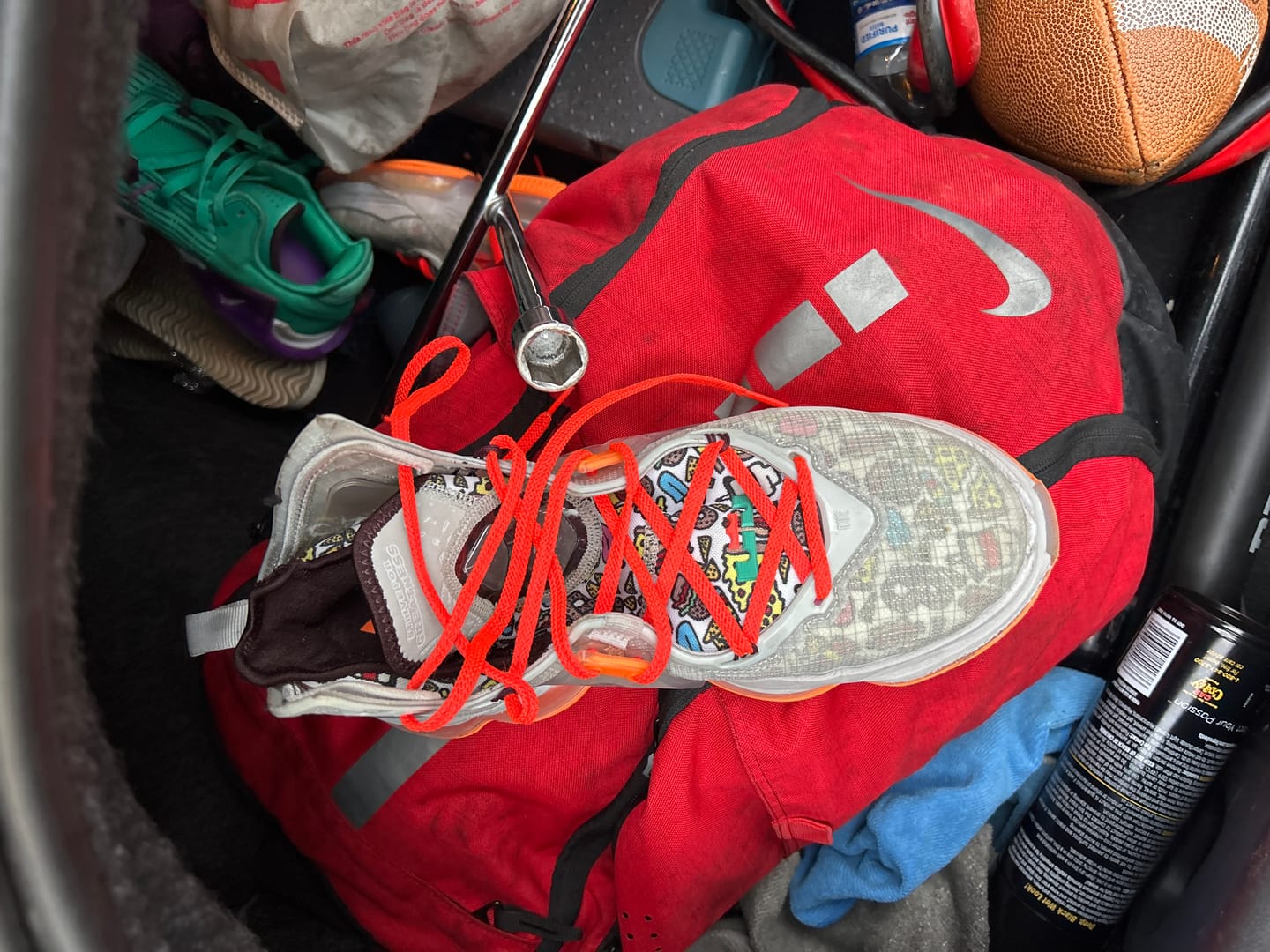 Customer photo review of Sneaker Care Kit