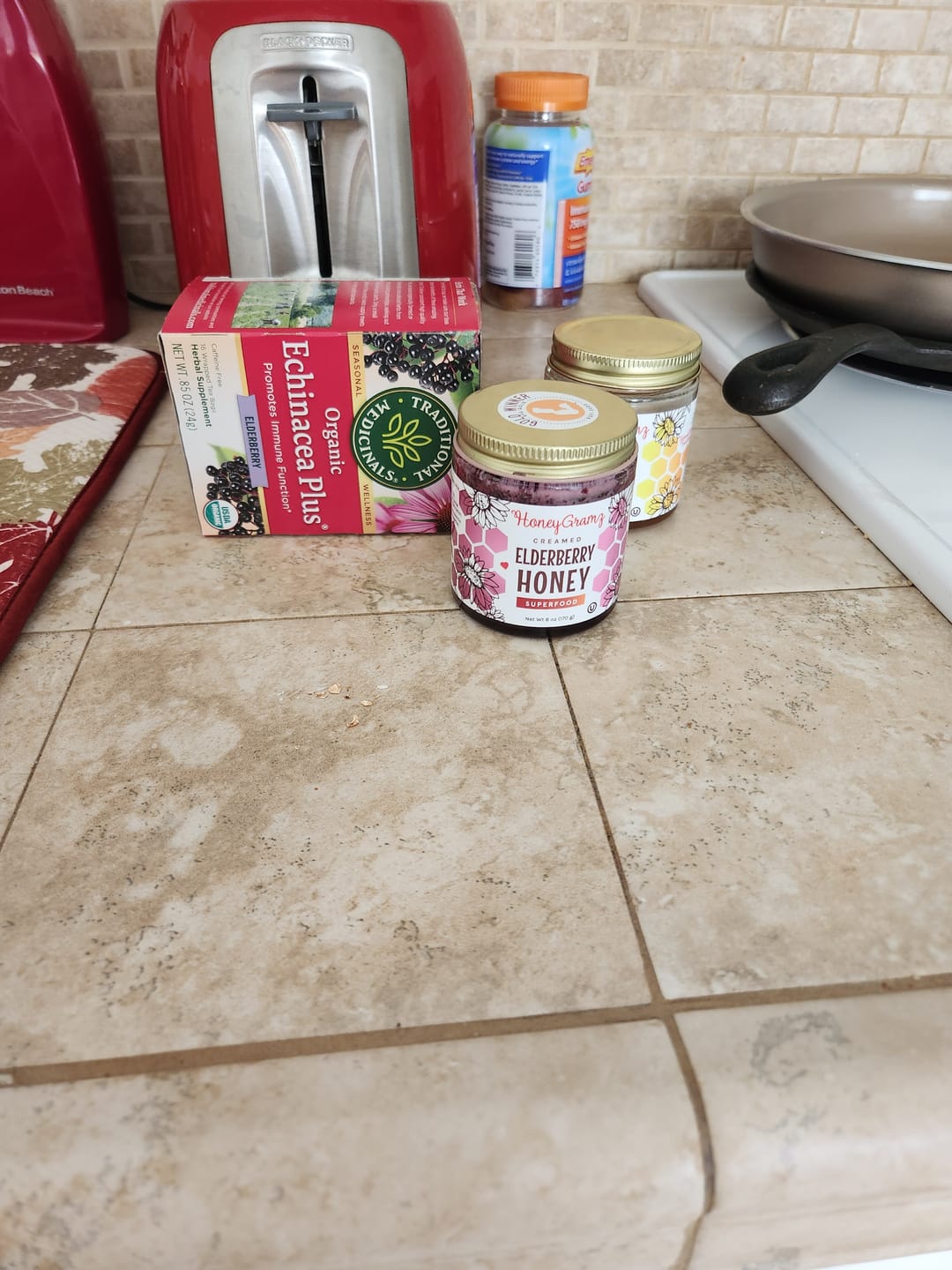 Customer photo review of Organic Elderberry Honey