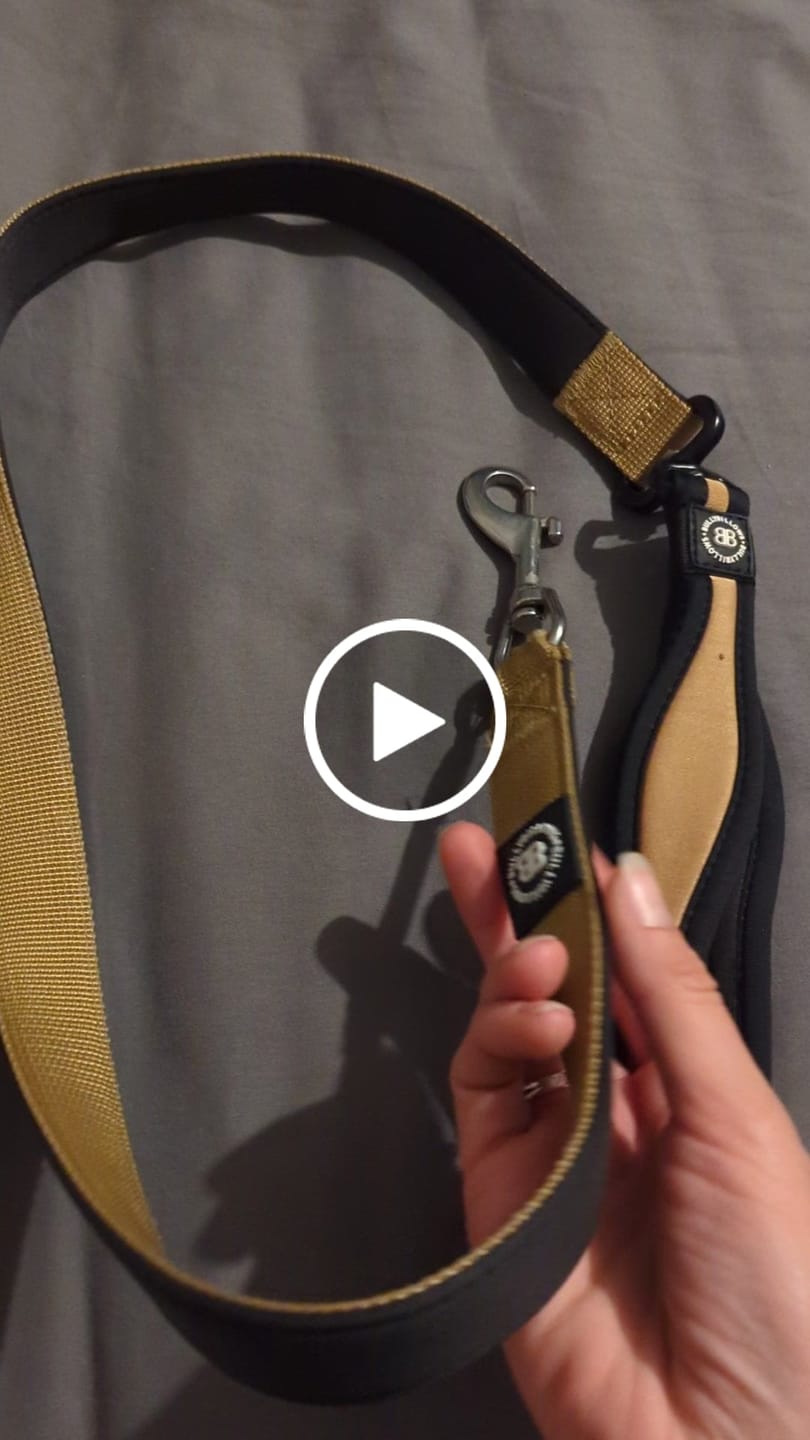 Customer video review of Nylon Snap Hook Lead | Series 2 - Military Tan