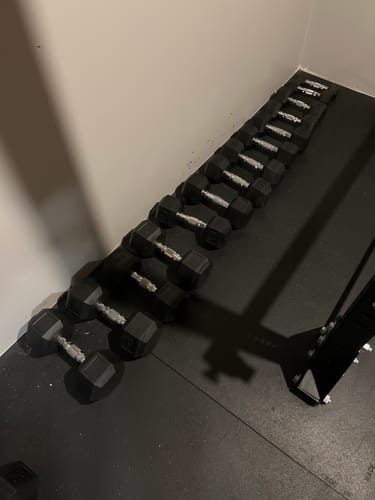 Customer photo review of Hex Head Dumbbell (Pairs) (don't use any codes)