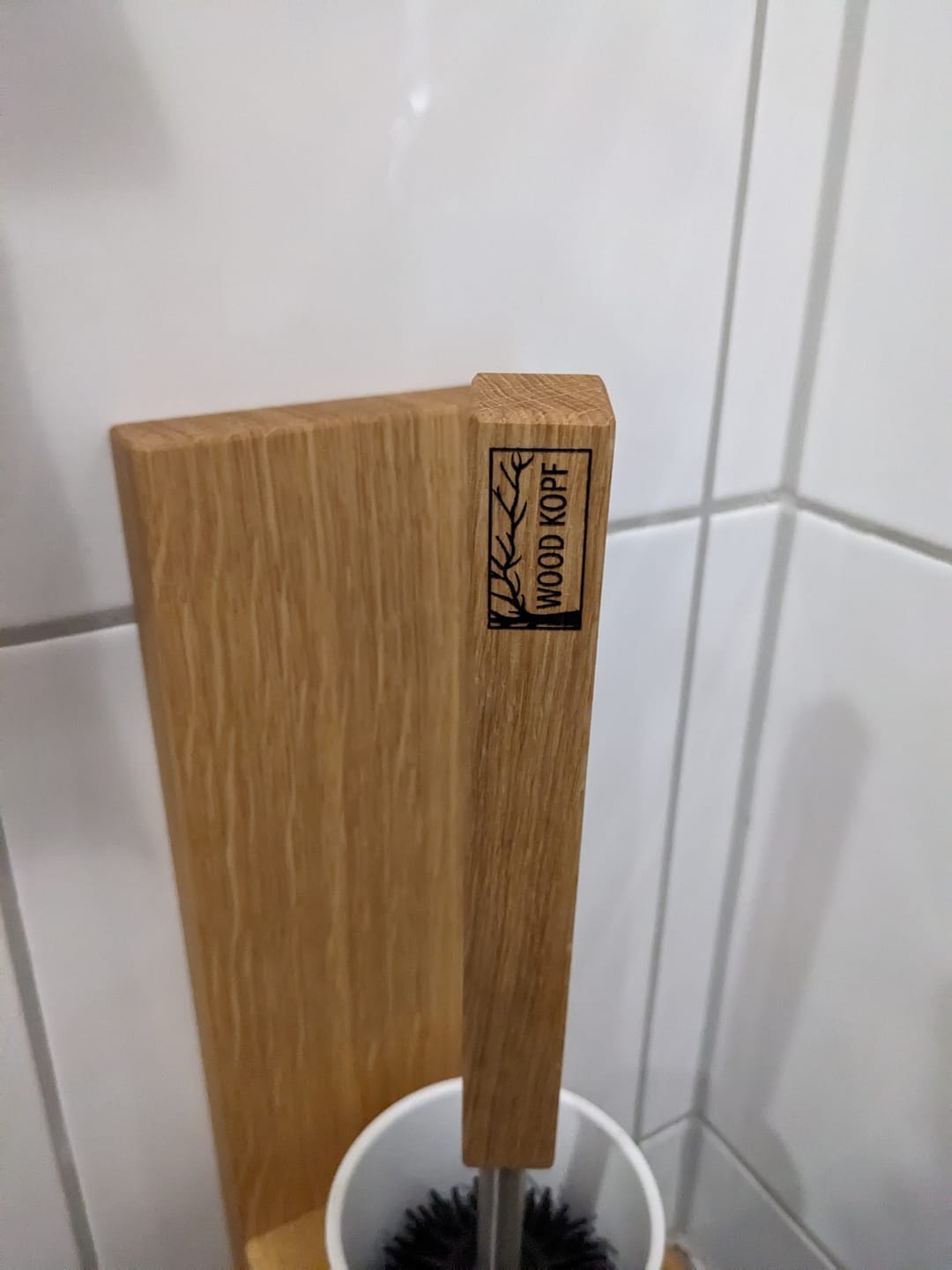 Customer photo review of Toilettenbürstenhalter LARA aus Holz