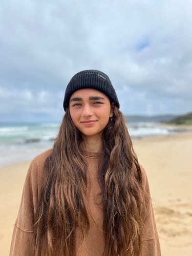 Customer photo review of Hemp Beanie