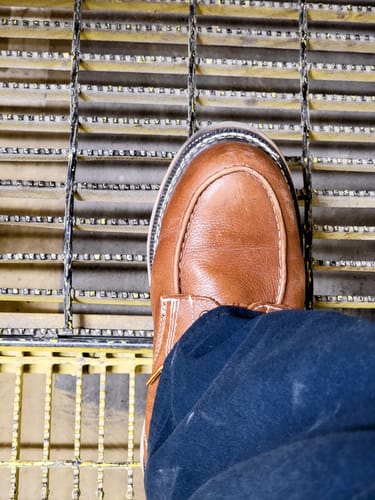 Customer photo review of 6 Inch Moc Toe Boot