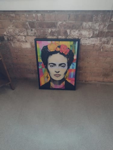 Customer photo review of Frida Kahlo Canvas Set