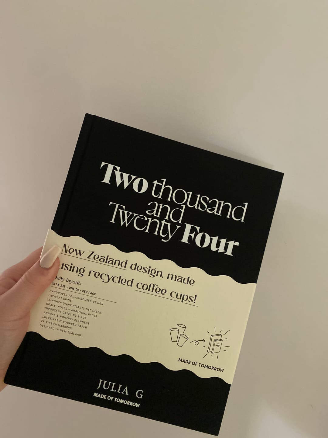 Customer photo review of 2025 Daily Diary