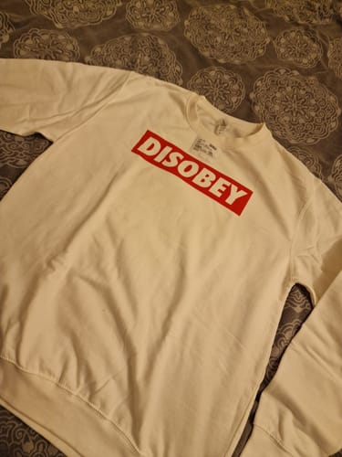 Customer photo review of SWEATER BUBEN • DISOBEY