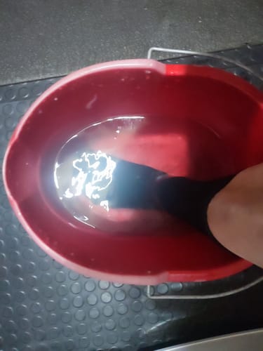 Customer photo review of HEMY Waterproof Socks