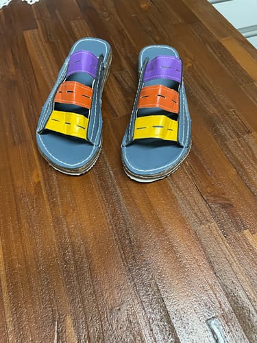 Customer photo review of Sandália Ortopédica Flex