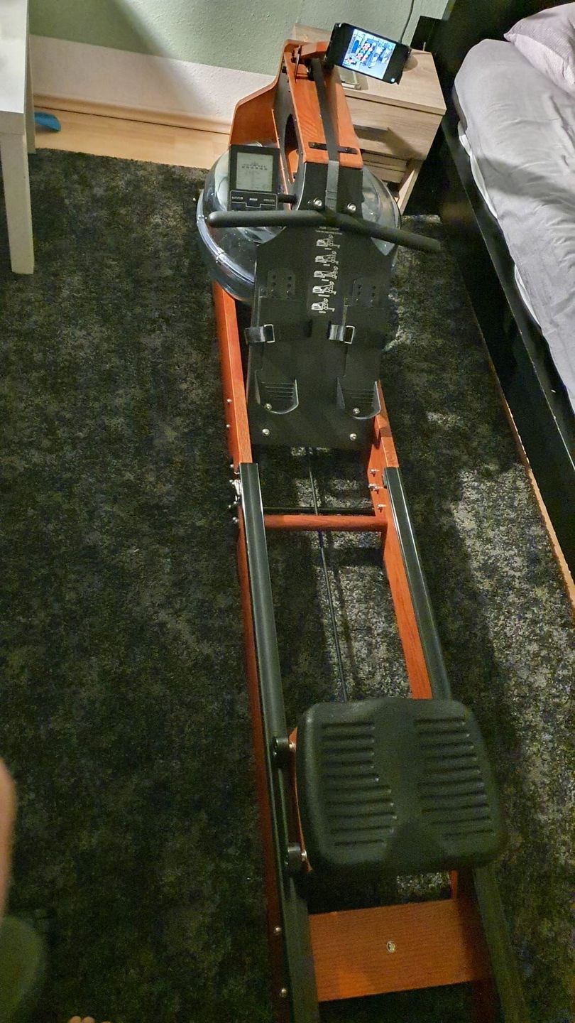 Customer photo review of ANHOR Power-Rower X-720E - Premium Wasser-Rudergerät