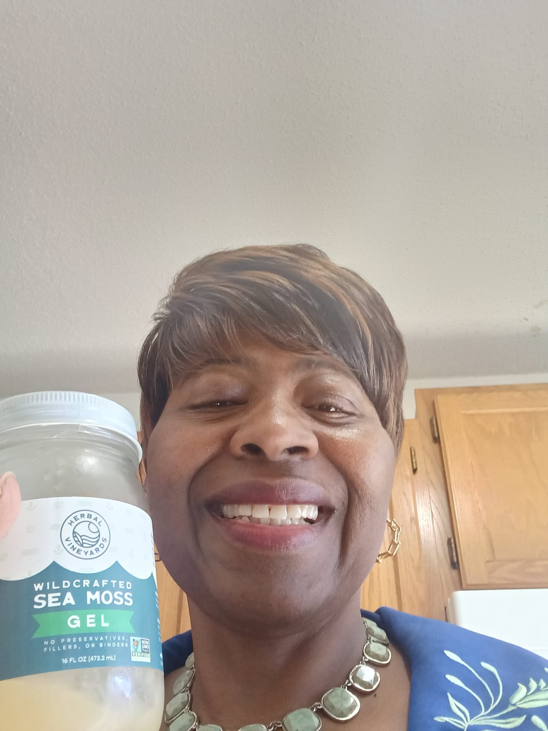 Customer photo review of 60 Day Sea Moss Gel Dynamic Duo