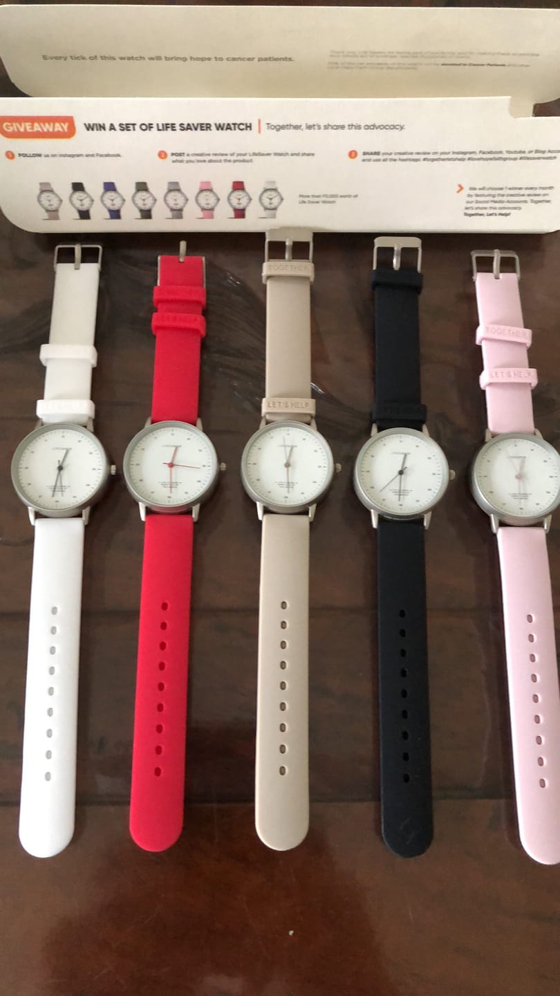 Customer photo review of Life Saver Watch 4.0 – Black