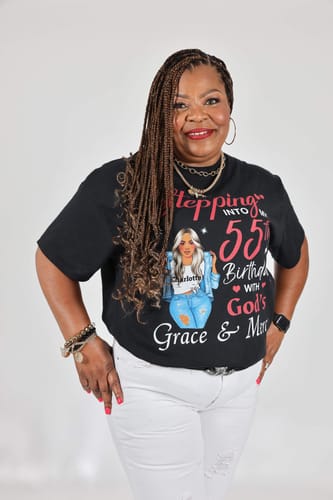 Customer photo review of 55th Birthday With God's Grace & Mercy