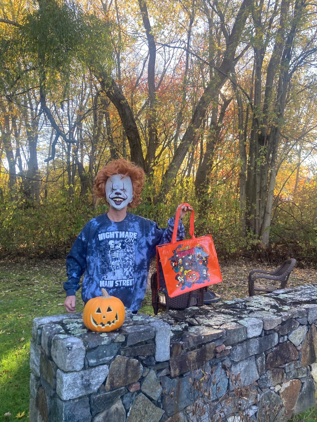Customer photo review of Nightmare on Main Street Shirt