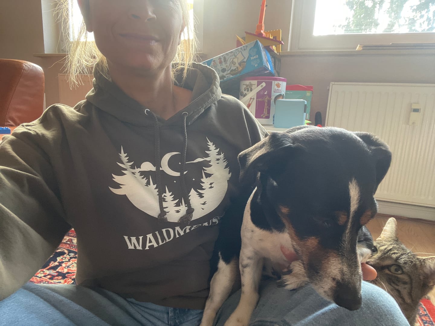 Customer photo review of Waldmensch Hoodie