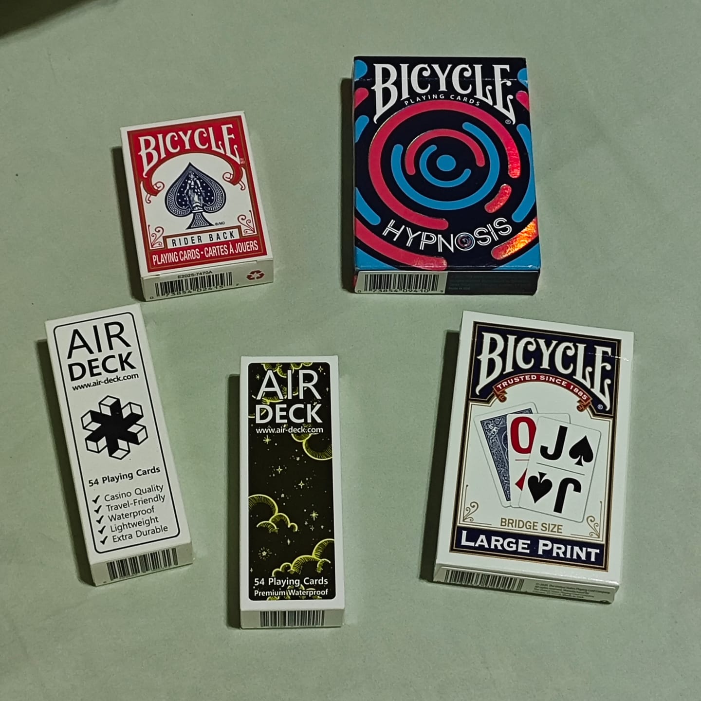 Customer photo review of Bicycle Mini Red Playing Cards