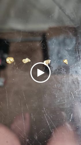 Customer video review of *TROGO* Flawless '$5,000 GOLD NUGGET DISCOVERY' - Gold Panning Paydirt