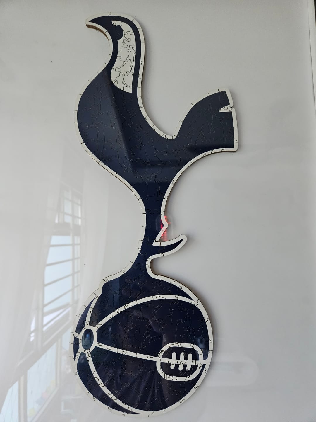 Customer photo review of Tottenham Hotspur FC® Logo - Wooden Puzzle