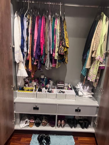 Customer photo review of Qoolish 6-Pack Drawer Organizers: Tidy-Up Your Space in Style! (Available in 6 Colors)
