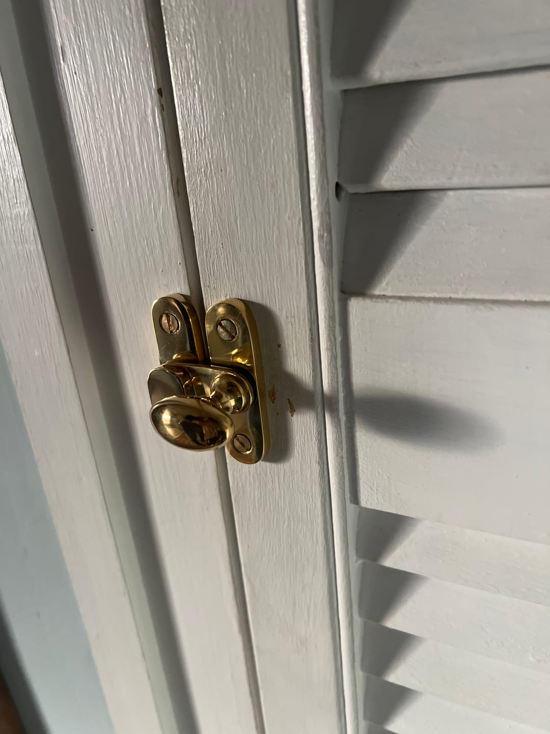 Customer photo review of Shropshire Polished Brass Cupboard Handles
