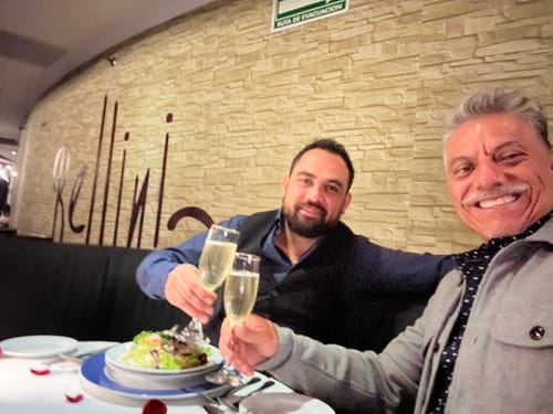 Customer photo review of Cena Romántica