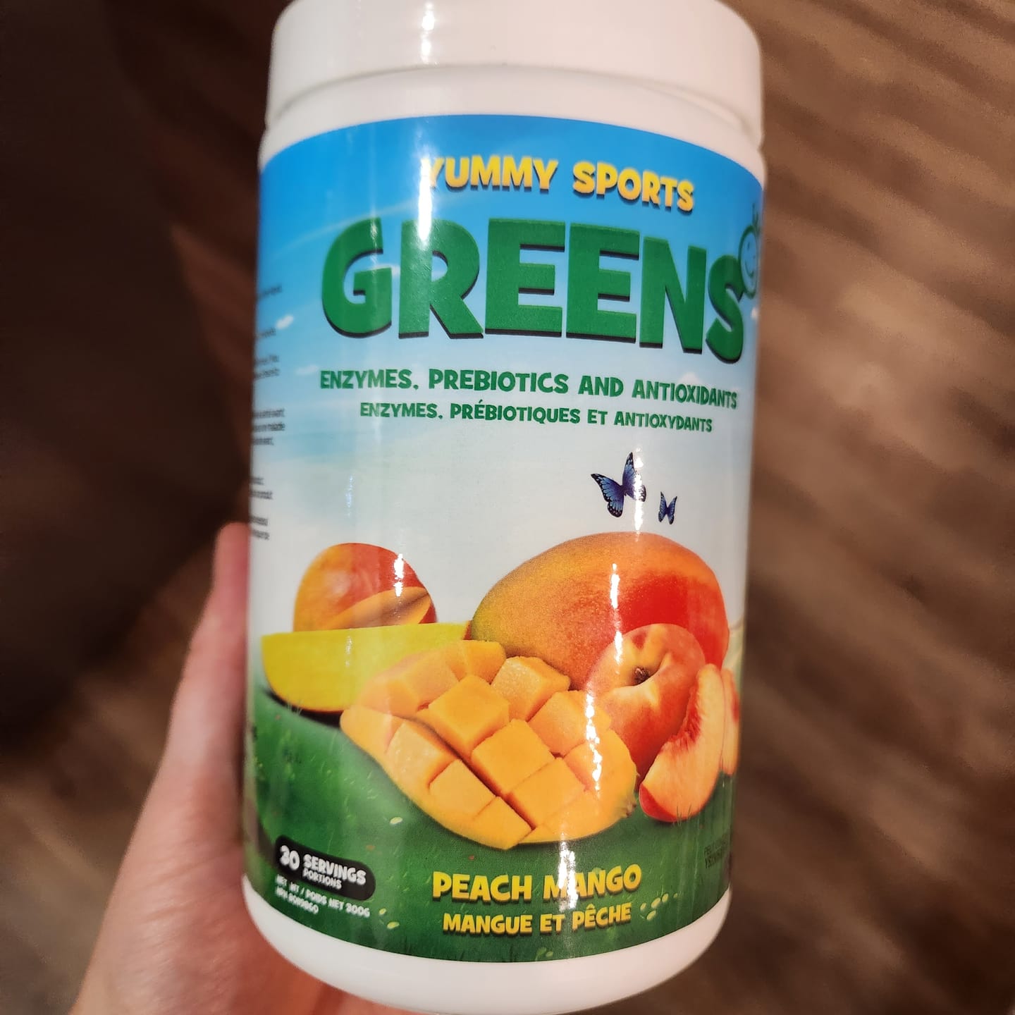 Customer photo review of Yummy Sports - Greens - 300g