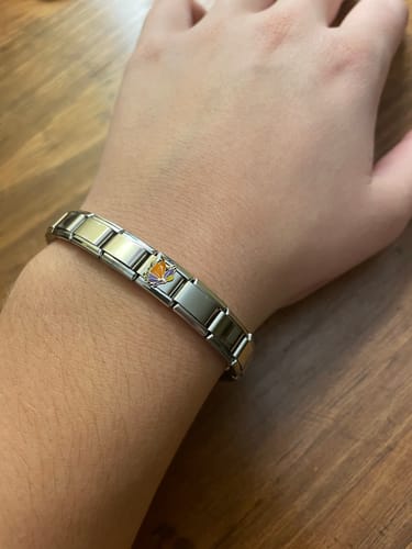 Customer photo review of Original Italian Charm Bracelet