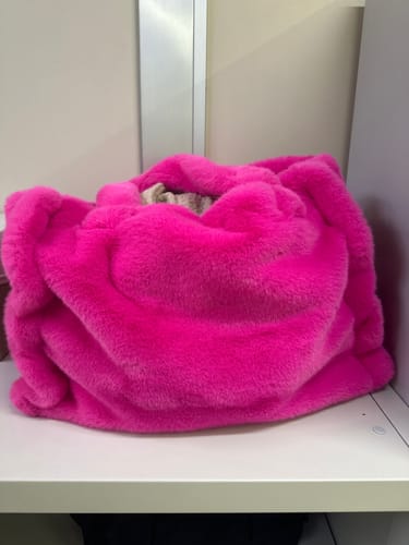 Customer photo review of Borsa Peluche