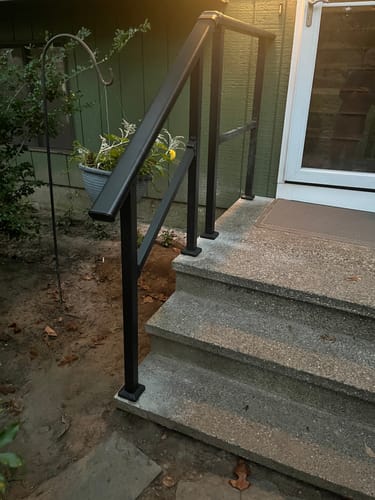 Customer photo review of Top Rail (Oval) + 2x End Caps for Replacement
