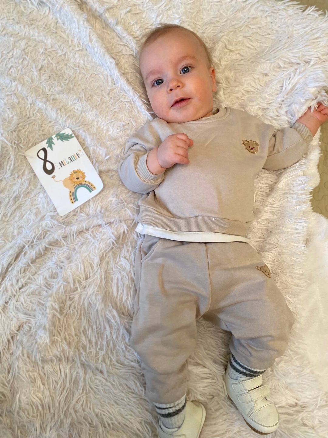 Customer photo review of Teddy Bear Jogger Set