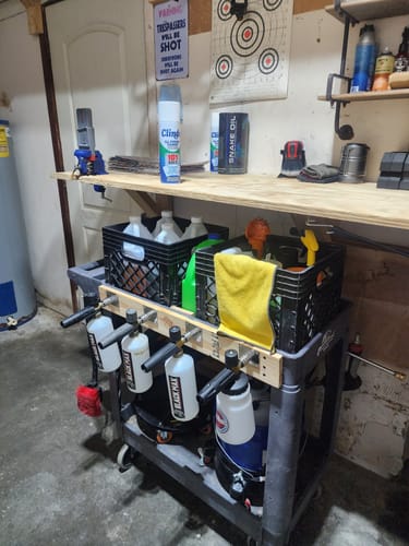 Customer photo review of Automatic Foam Cannon Mount