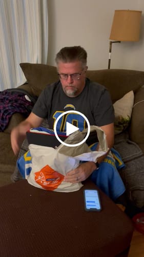 T-shirt quilt by Sandra from CT