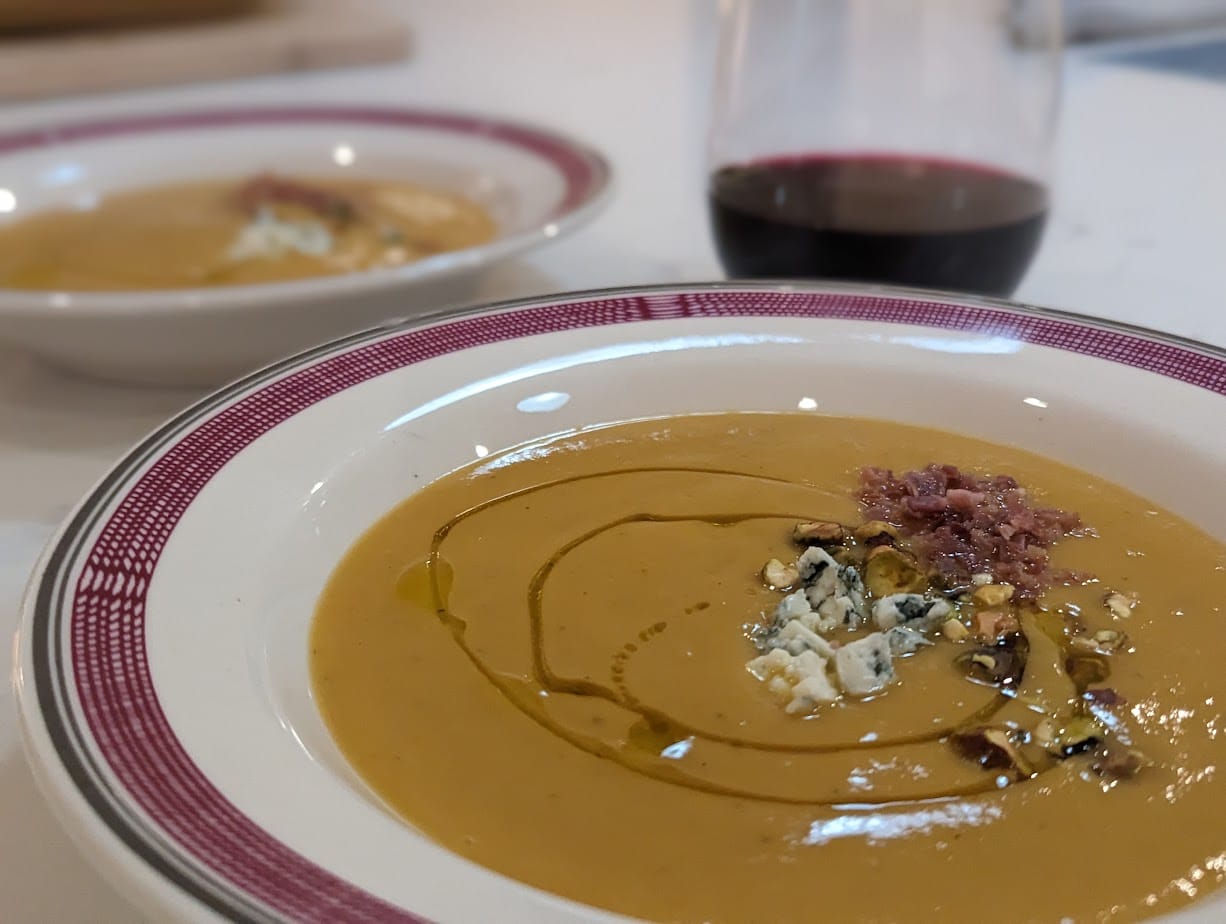 Customer photo review of Roasted Cauliflower Soup