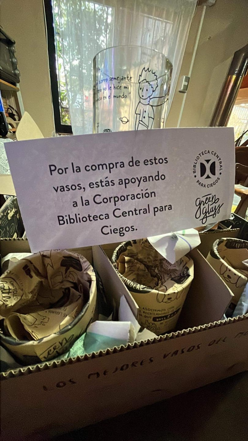 Customer photo review of El Principito Juego de 6 Vasos