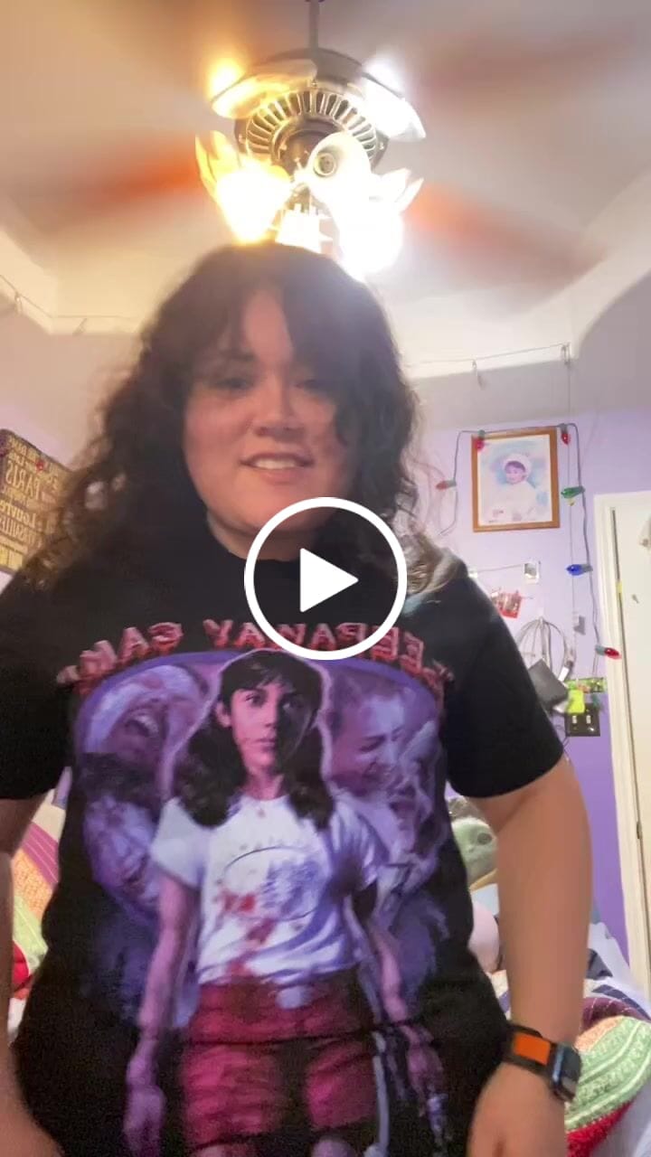 Customer video review of Sleepaway Camp The Great Outdoors T-Shirt