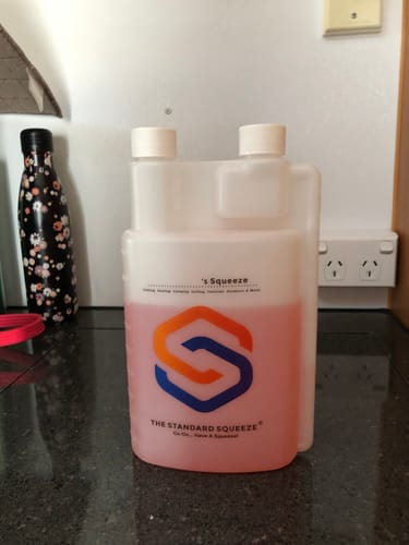 Customer photo review of The Standard Squeeze (XL)