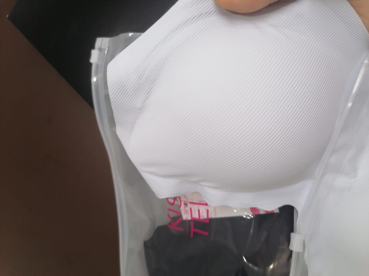 Customer photo review of Angela Wireless Bra