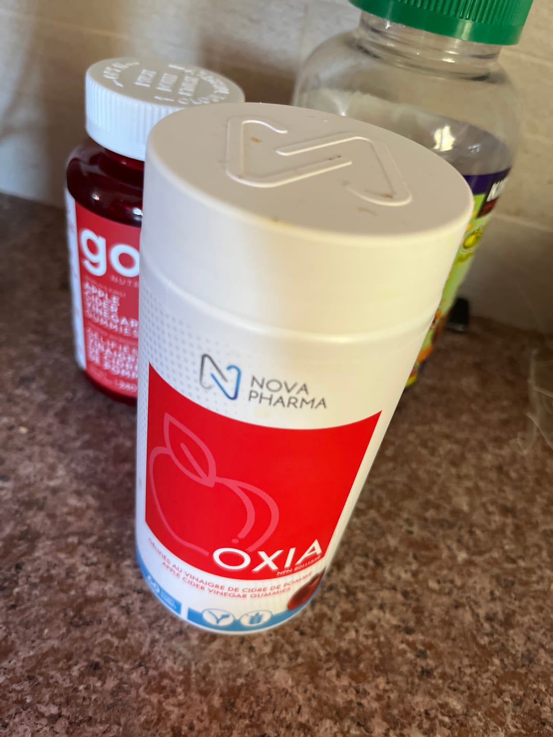 Customer photo review of Nova Pharma - Oxia Vinaigre de cidre de pomme (60 jujubes)