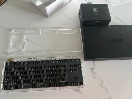 Customer photo review of IDOBAO ID87 v3 Crystal MX Mechanical Keyboard Kit (Gasket Mount)