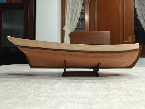 Reseña con foto de un cliente sobre Maqueta Barco Polaris Starter Pack