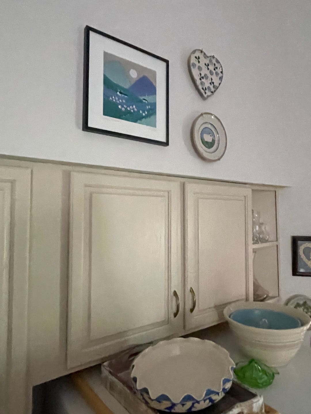 Customer photo review of Medium Heart Plate Clover