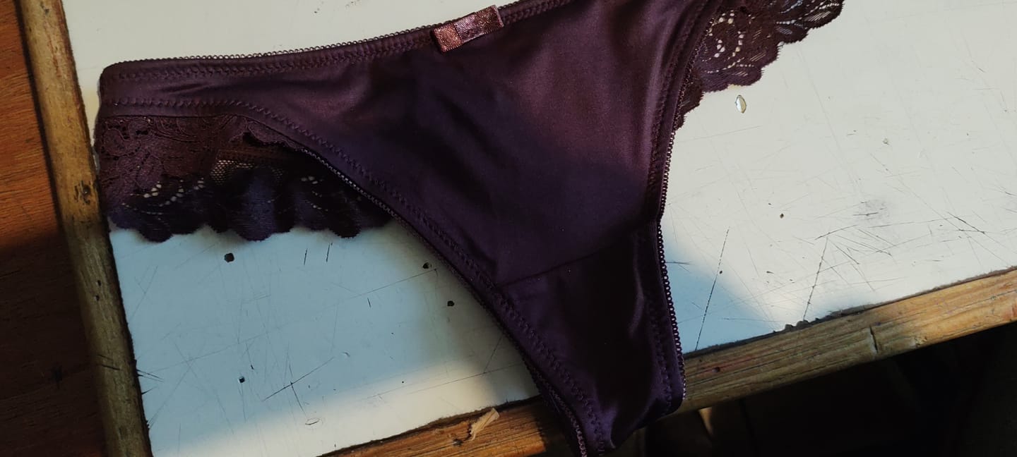 Customer photo review of Tanga coordinable con detalles de encaje y tanga 73981 Lady Carnival