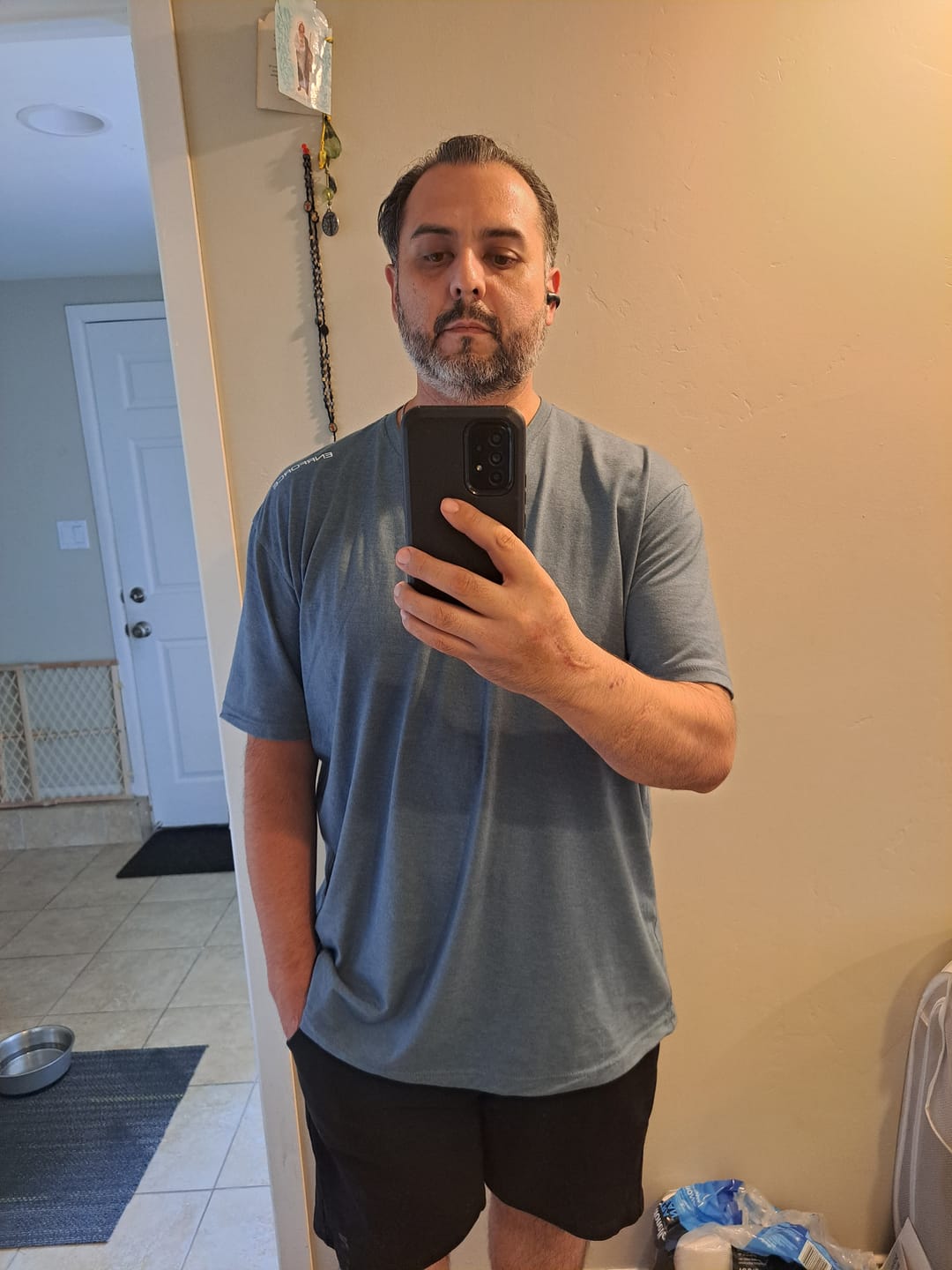 Customer photo review of Leader Tee
