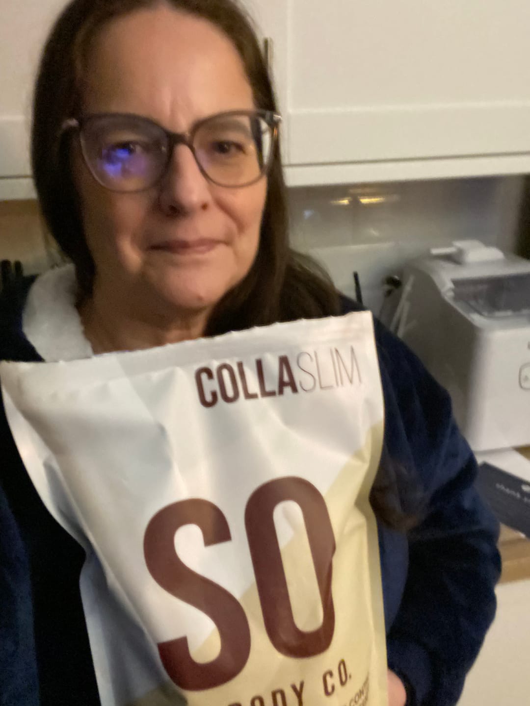 Customer photo review of CollaSlim Meal Replacement Shake With Collagen Protein