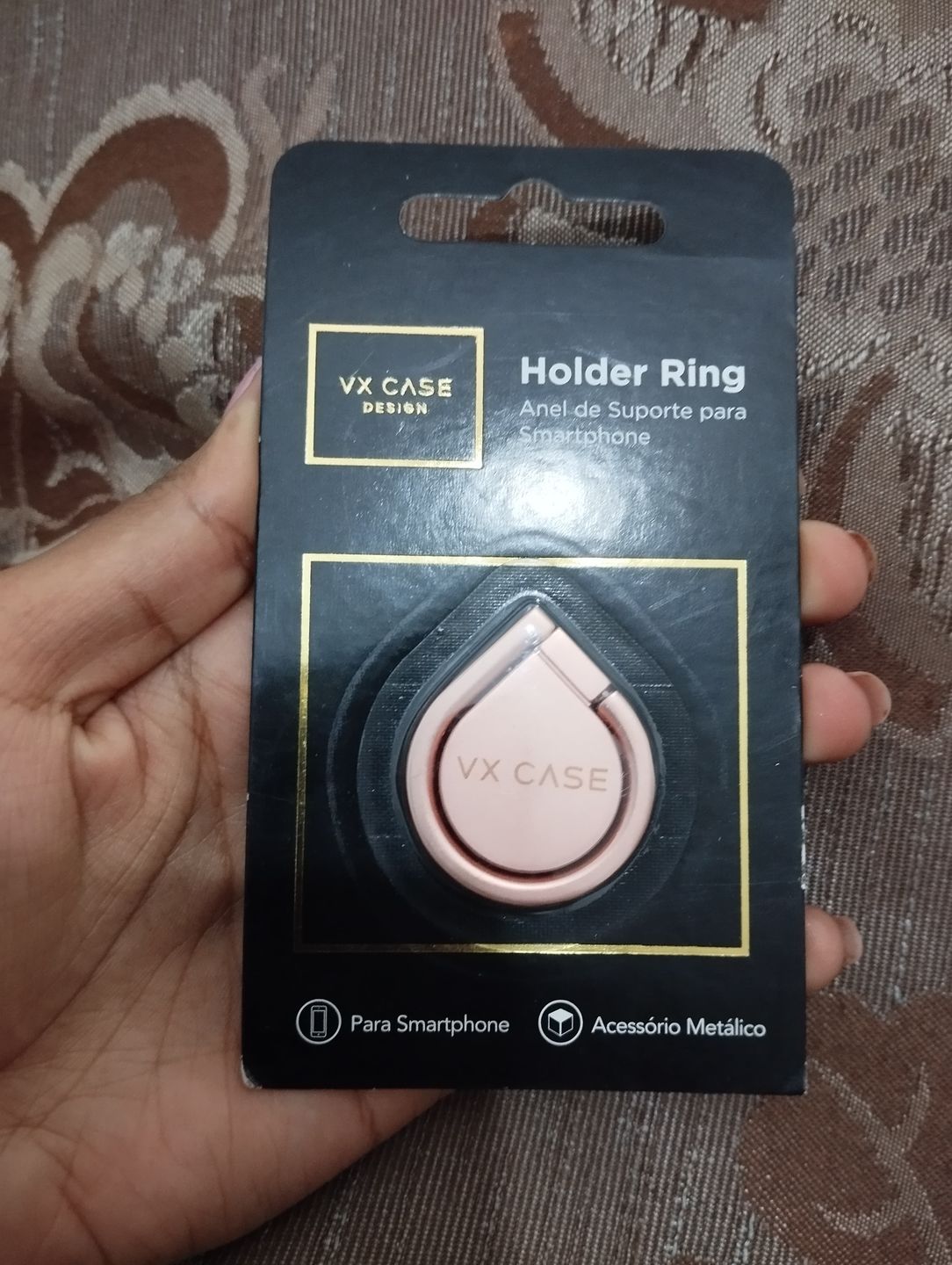 Customer photo review of Suporte para celular Holder Ring VX Case
