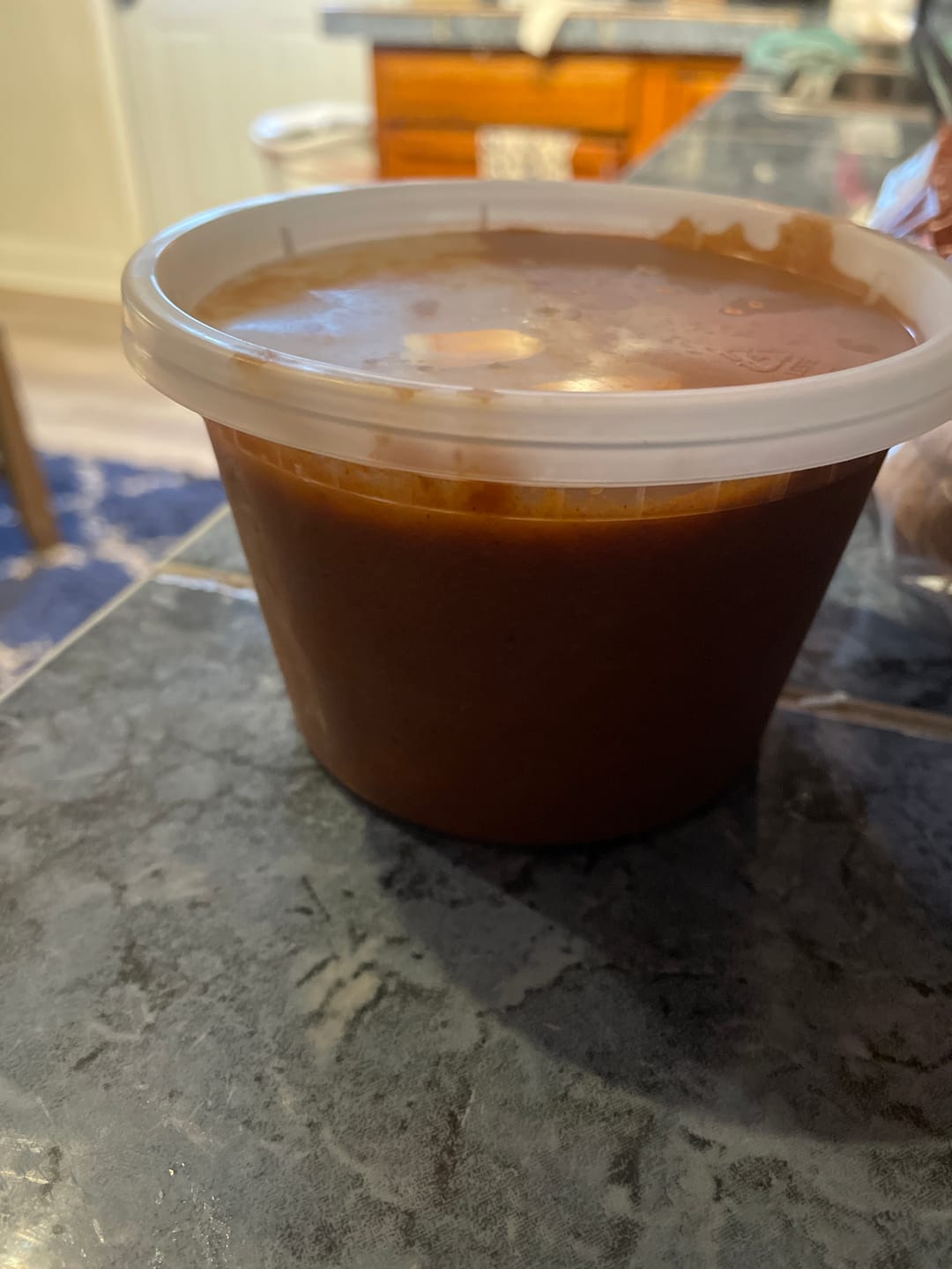Customer photo review of "BULK" Heavy Duty Deli Food Storage Containers with Lids 16 OZ